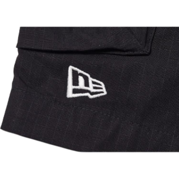 New Era SS24 Logo Loose Comfortable Cargo Shorts Unisex Shorts Black 14341252