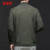 Hengyuanxiang Men's Thick 100% Wool Crewneck Sweater
