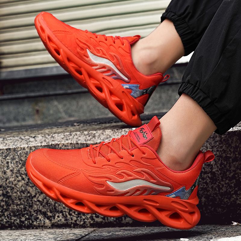 Pánské boty Tenisky Pánské tenisky Luxusní boty Pánské ležérní Trenér Závody Prodyšné módní povaleče na běhání Boty pro muže