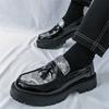 Fashion Trend New Luxury Men Mixed Color Tassel Loafter Male Leisure Height Increasing Leather Shoes Tenis Masculino Zapatos Hombre