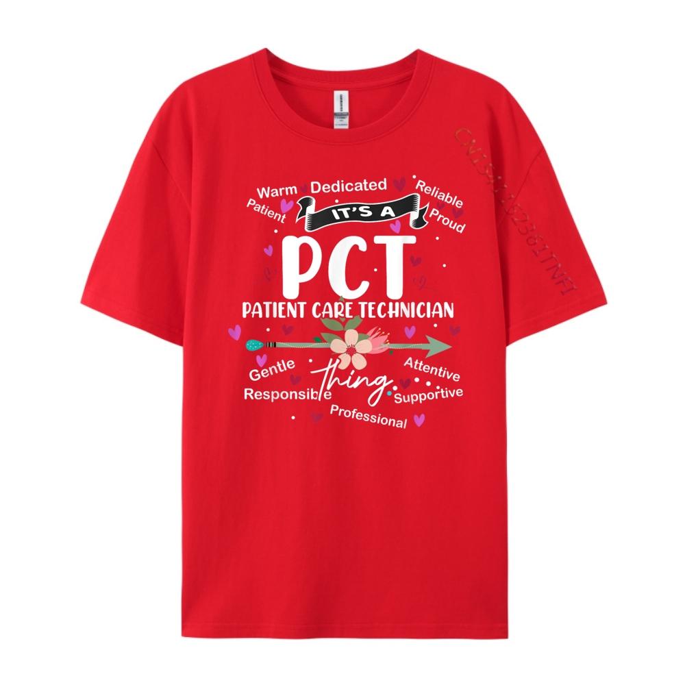 

Patient Care Technician Pct Squad Team Crew Nurse Week Funny T Shirts Short Sleeve Tee Graphic Tshirts S