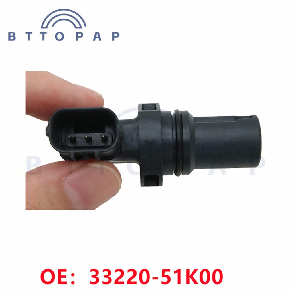 33220-51K00 For Suzuki Grand Vitara Kizashi SX4 Splash 2005-2020 Opel Agila B 3322051K00 J5T33071 Camshaft Position Sensor