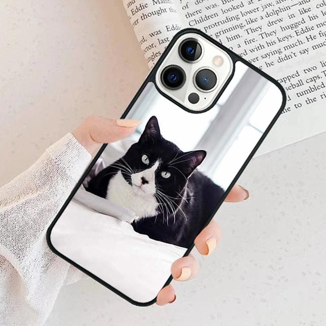 Cute Cat Animal Phone Case For iPhone 17 Air 15 16 Cover  11 13 14 Pro Max 12 Plus Max Fundas
