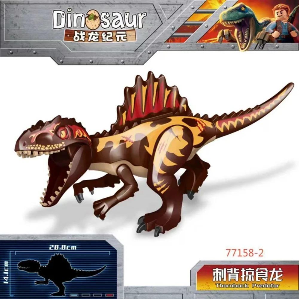 59 Types Big Size Jurassic World Park Dinosaurs Figures Bricks Assemble Building Blocks Toys Tyrannosaurus Rex For Children Gift