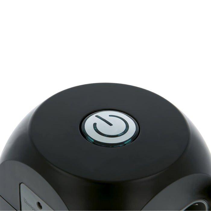 Multiprise de bureau - AMIG - 5540 - 6 prises (4 Schuko) - 2 ports USB 2,1A - Parafoudre 16A