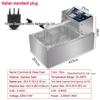 Large Capacity 110V/220V Electric Fryer - US, European, UK Standards - Free Shipping