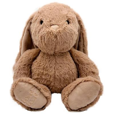 Labellabel Plyšové zviera Nadýchané Prvé dieťa Sprcha pre bábätko 35 cm Hračka, Hračka, Darček, Cca. (Zajačik/Latte)