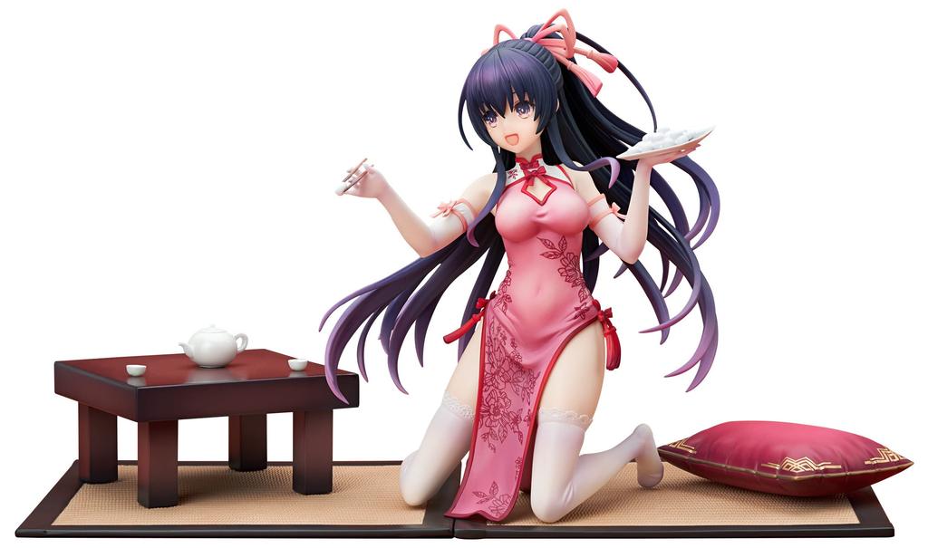 APEX A Live Spirit Second Tohka Yatogami Anul Nou Rochie Chinezească Figurină Fină Pictată la Scară „Date Coming” Versiune. 1/7 PVC&ABS