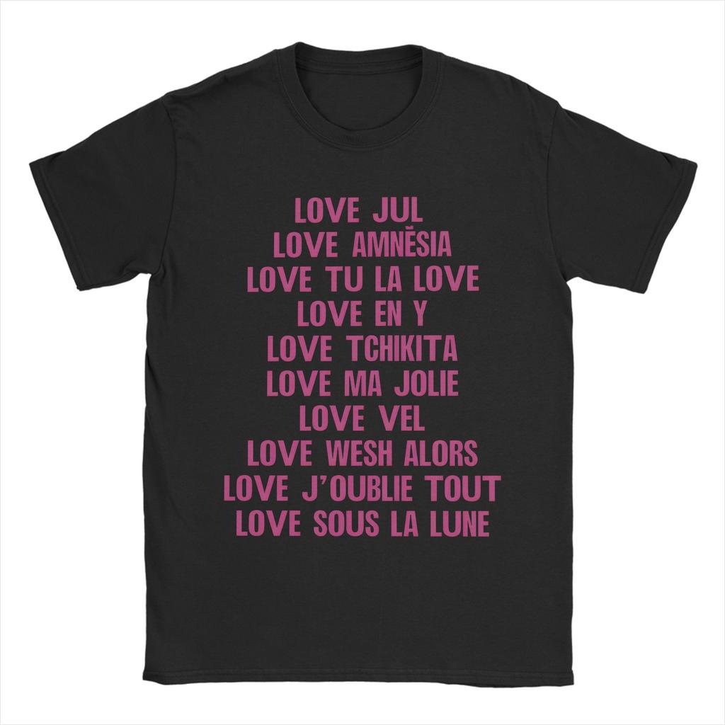 Vintage French Rapper Vote Juls Alien Music Tshirt Unisex Unisex O Neck Cotton T Shirts Short Sleeve Tee Shirt New Arrival Tops