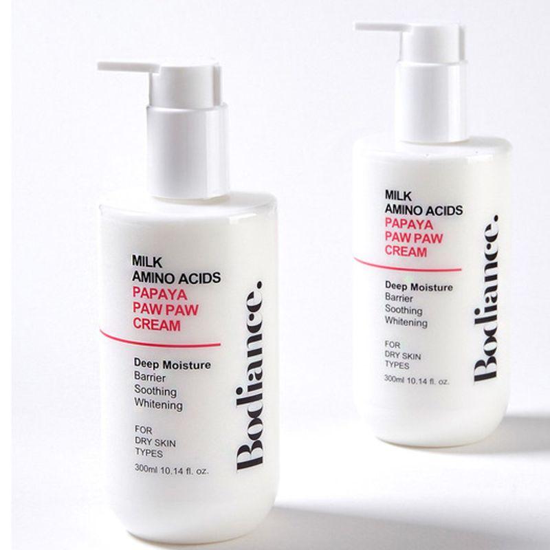 Milk Amino Acid Papaya Hypoallergenic, Highly Moisturizing Papaya Body Cream 300ml