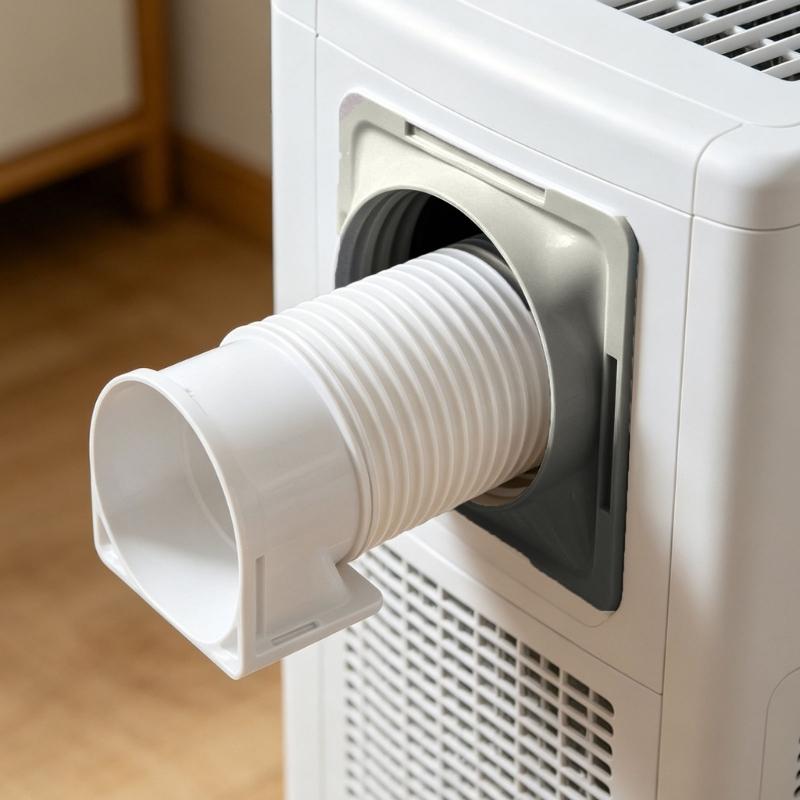Portable Exhaust Duct Hose Connector Thread Air Conditioner Exhaust Hose Coupler Portable Easy Installation Accessories