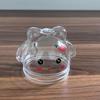 1Pcs Cartoon Rabbit Plastic Bottle Transparent Pet Food Grade Candy Bottle Random Color