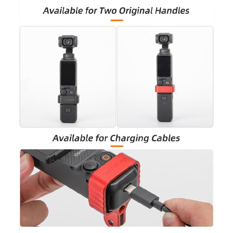 Metal Expansion Adapter Camera Fixed Bezel Bracket Mount Stand for Pocket 3