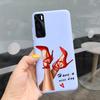 For Vivo Y70 Case 6.44'' Fashion Girls Soft TPU Silicone Back Cover For Vivo Y70 2020 Y 70 With NFC Phone Cases for vivoY70 Bag