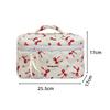 Portable Makeup Case With Cube Shape And Polyester Fabric For Travel And Home Use