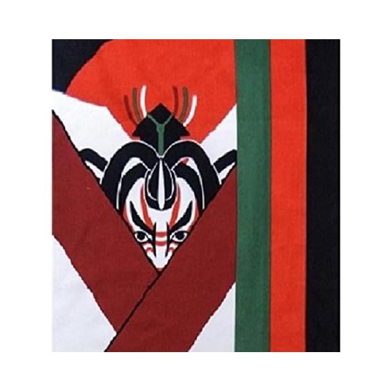 Maeda Dyeing Co. Yamato-e Tenugui "Shibaraku" Tapestry Cotton Made In Japan