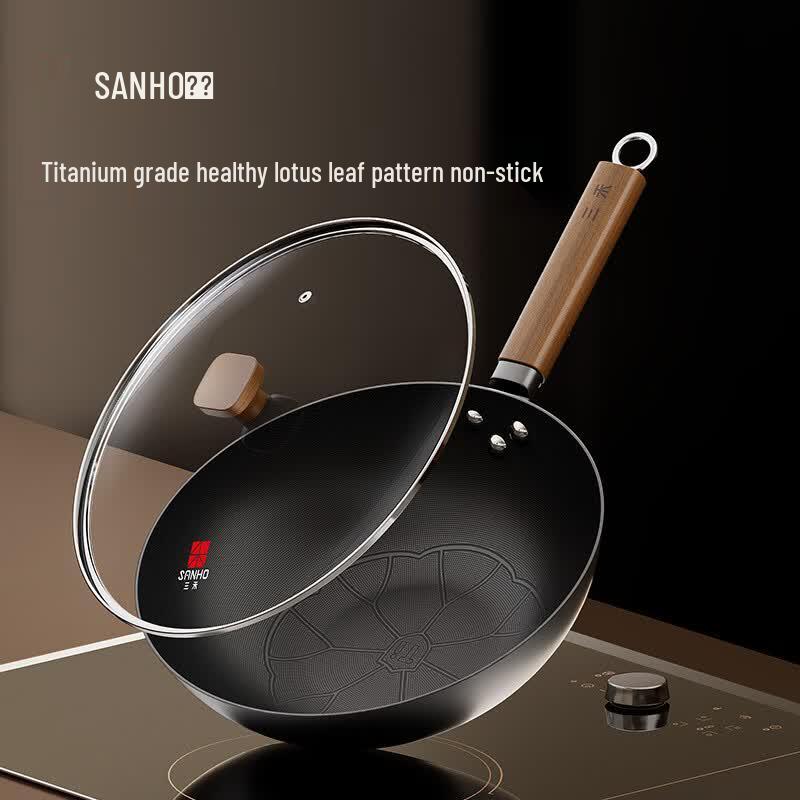 Sanhe Titanium Iron Wok