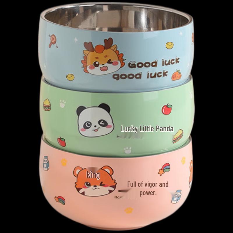 Meichu 316L Stainless Steel Double-Layer Insulated Bowl