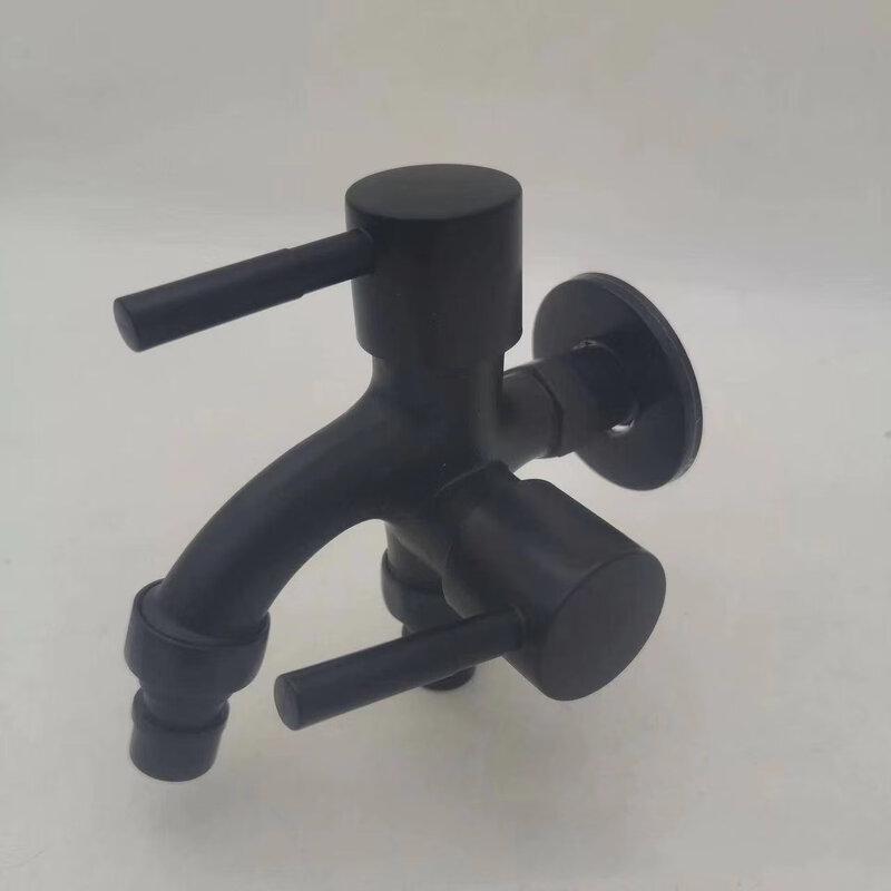 Brushed Matte Black Dual-Use Faucet