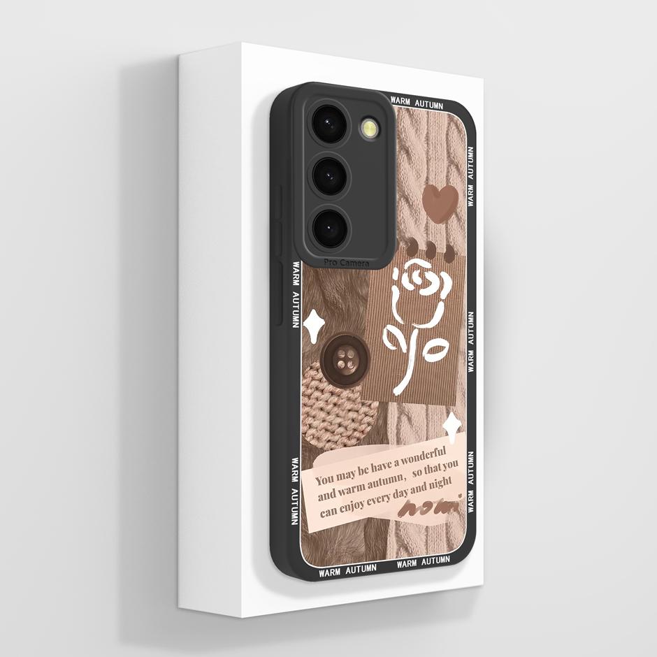 Для Samsung Galaxy S23 FE Plus Ultra Чехлы Масляная живопись Роза Роскошный Защита от падения Для Samsung S23FE S23+ S23Ultra Корпус Samsung S23 Plus