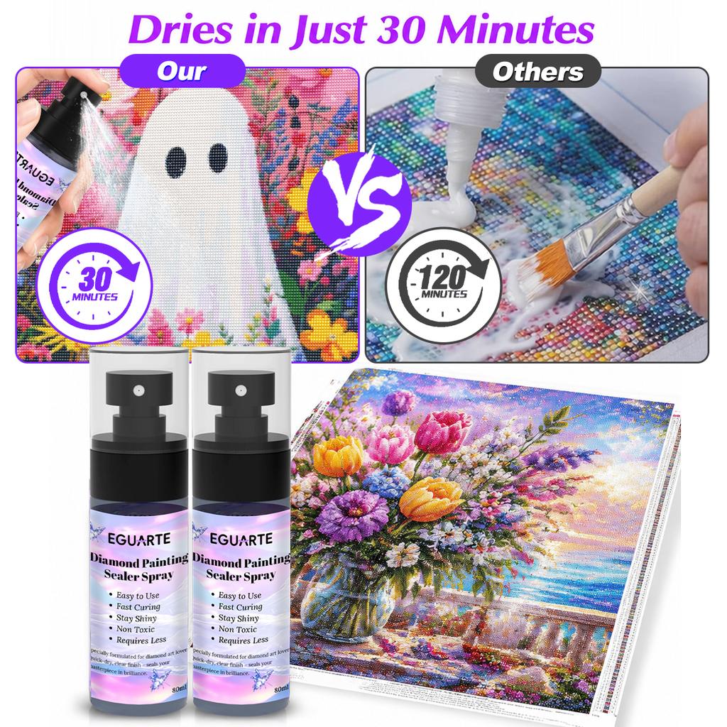 Diamond Painting Sealant Art Sealant Prevents Diamonds From Falling Off Maintains Long-lasting Shiny Luster Durable and Strong Tools