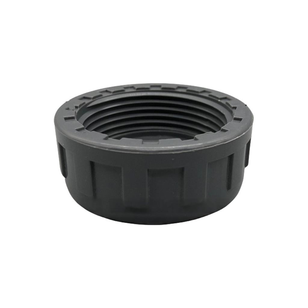 PVC Female End Cap Garden Irrigation Pipe End Cap Water Tube Screw Plug Joint Aquarium Fish Tank Water Tube End Plug