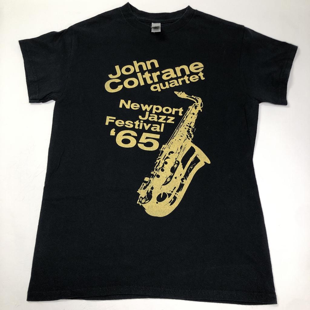 John Coltrane Quartet Newport Jazz Festival 1965 size S Small Black T Shirt