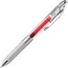 Pentel Ballpoint Pen Gel Ink Gel Infree 0.5mm Clear Shaft BLN75TL-B Red 10