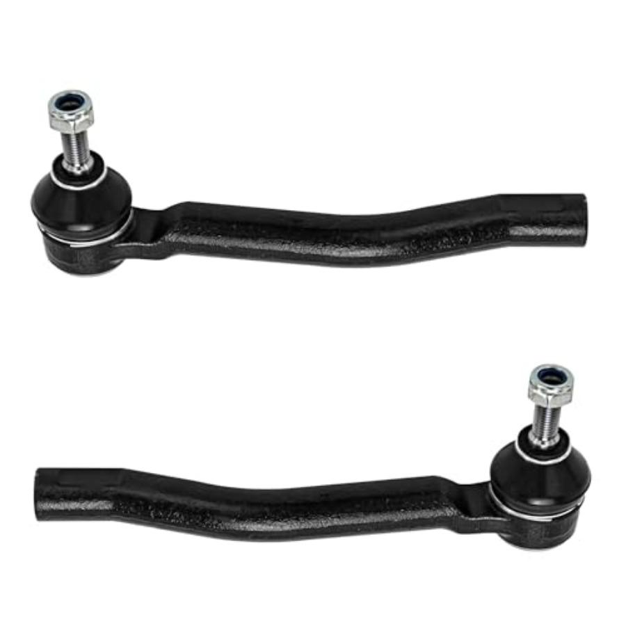 Front Lower Control Arms with Ball Joints and Outer Tie Rod Ends Replacement Set for Nissan Sentra NV200 and Chevrolet City Exp