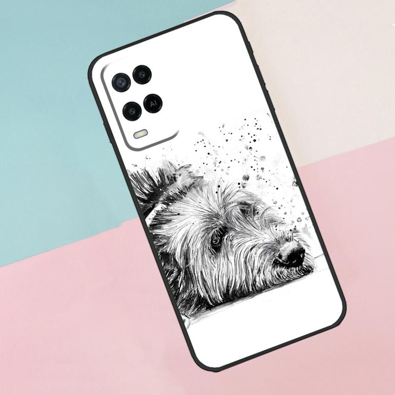 Irish Wolfhound Dog For Oppo A16 A76 A96 A15 A80 A60 A40 A94 A54 A98 A78 A18 A38 A58 A17 A77 A74 A57S Phone Case