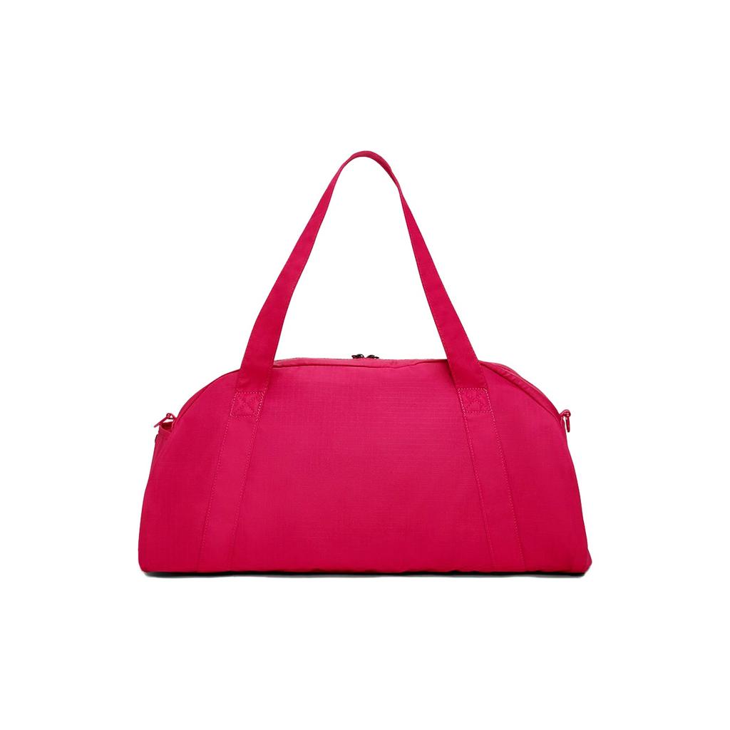 Nike Gym Club 2.0 Sports Training Large Logo Basic Large Capacity Polyester Fitness Bag Shoulder Tote Travel Bag Women bags Raspberry DA1746-615