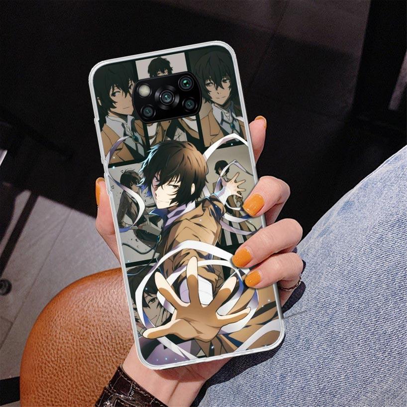 Bungo Stray Dogs Poster Anime Phone Case For Xiaomi Poco X7 X6 X5 Pro F7 Ultra Redmi 15C 15 13C 13 12C 12 10 10A 10C 9 9A 9C 9T