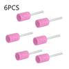 High quality Abrasive Mounted Stone Rotary Tool 10mm Grinding head Polishing 3mm Shank 6PCS Abrasive Mounted Grind Stone