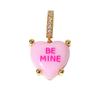 BTS Heart Pendant Necklace: Elegant, High-End Design, Versatile Women's Chain, Simple yet Stylish