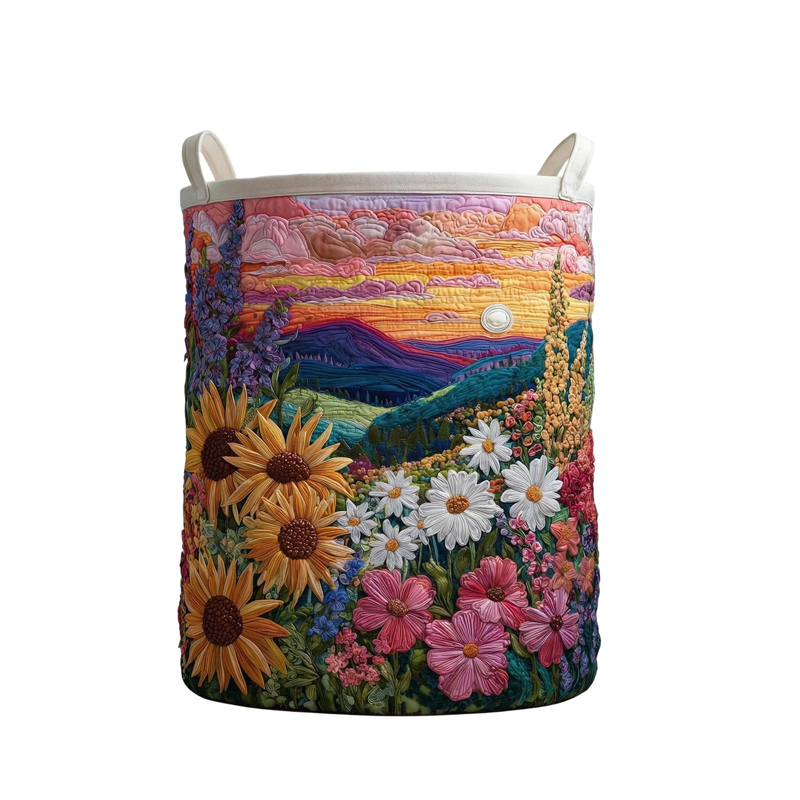 Круглая корзина для грязной одежды, домашняя корзина для хранения, корзина для грязной одежды, корзина для хранения, корзина для хранения тканей, корзина для хранения большой емкости ONE SIZE