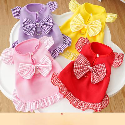 Autumn and Winter Pet Dog and Cat Clothes, Dog Supplies, Cat Hoodies with Fleece and Leable