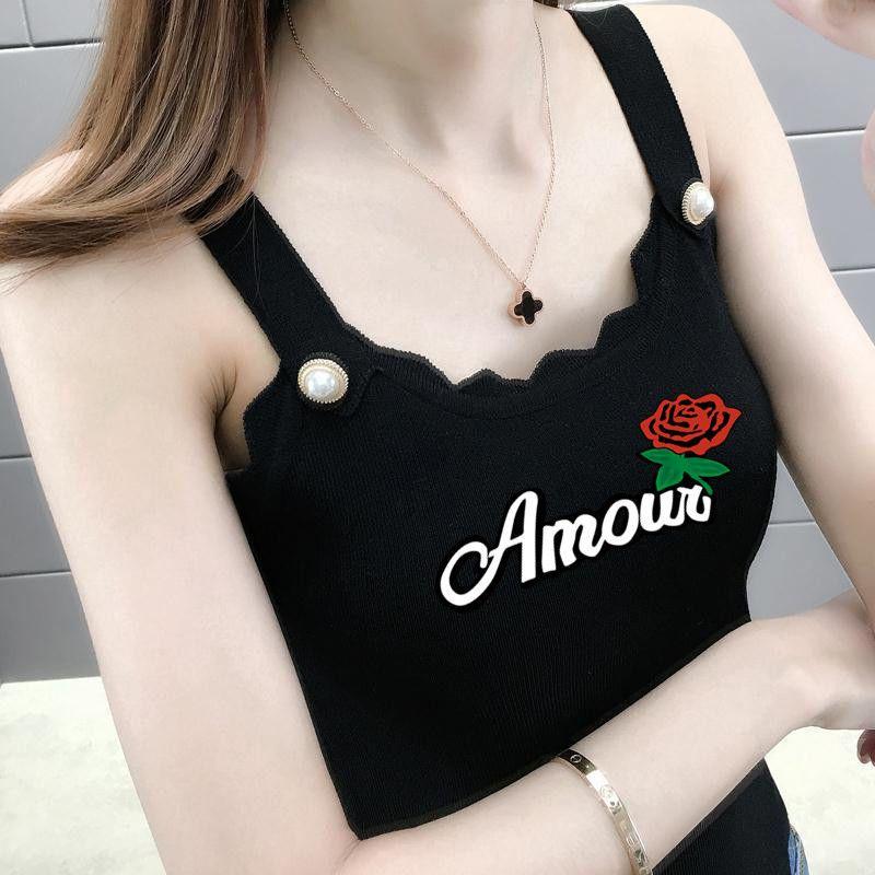 Fashionable and Comfortable Sleeveless Camisole for Women, Perfect for Layering, Short Slim Fit Tank Top