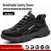 All-Season Steel Toe Cap Safety Shoes: Anti-Smash, Anti-Puncture, and Slip-Resistant Work Shoes for Comfortable Protection.