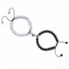 JYL TS Bracelet Heart Magnetic Couple  Beaded Draws True Love & Relationship Bliss