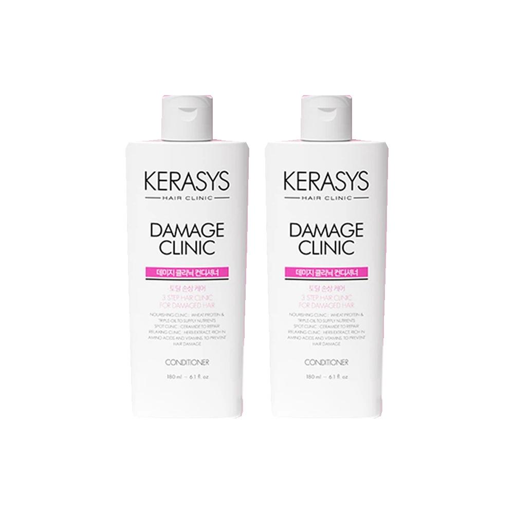 [DAISO] Kerasys Hair Clinic Damage Clinic Shampoo & Conditioner 180ml / Damage & Moisture Clinic Treatment 250ml