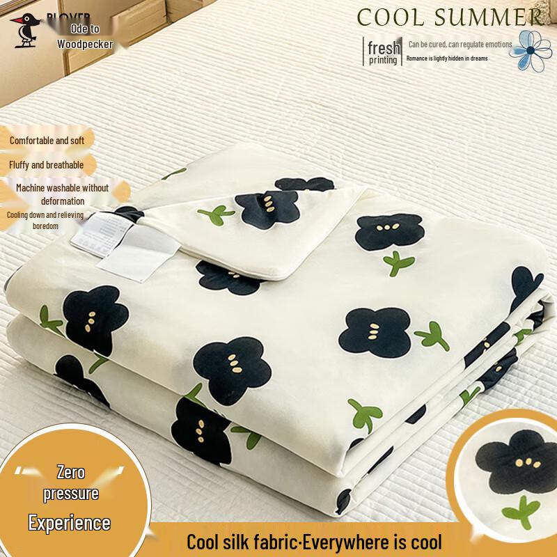 

PLOVER Cool Silk Summer Quilt