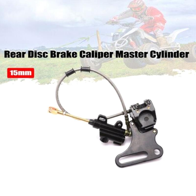 NEW-15Mm Motorcycle Rear Disc Brake Assembly Caliper Cylinder For 125Cc 140Cc Scooter Dirt Pit Bike ATV Gokart Replacement