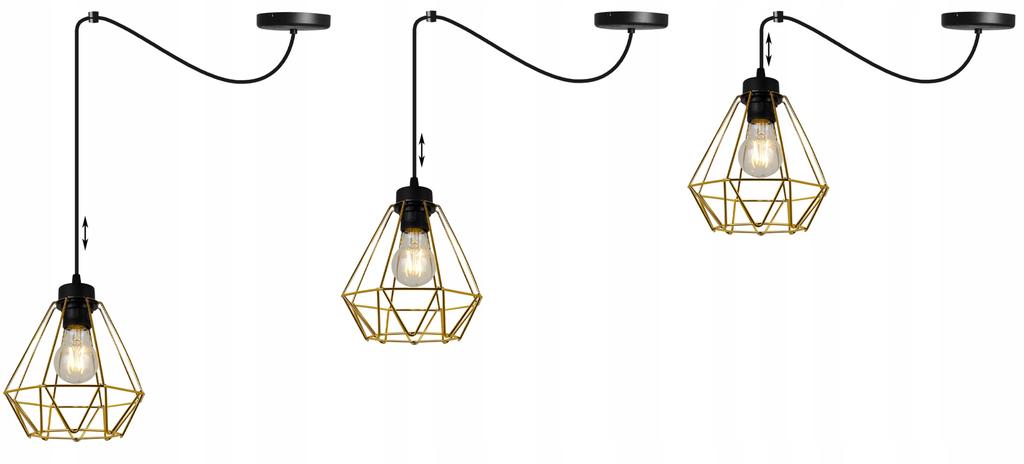 MODERN ELEGANT HANGING LAMP METAL LAMPSHADE