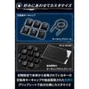 ELECOM Gaming Keyboard V-custom VK200C Wired Tenkeyless 65% Size Mechanical Neo Clutch Keycap Blue Axis Clicky USB Port Equipped TK-VK200CBK