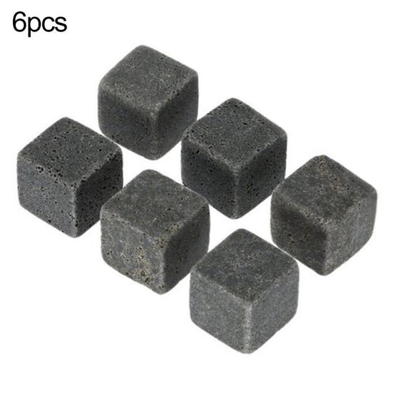 6/9 ks Opakovaně použitelný chladič na víno a nápoje Kostka ledu Chladicí kámen Skála Barové náčiní