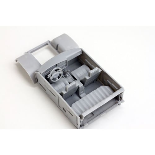 Meng Model 1/35 Pickup Truck with ZPU-1 Plastic Model