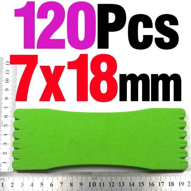 MNFT 120Pcs/Lot Fishing Line Plate Winding Board EVA Foam Wrapper Hanging Fishing Gear Accessory Winding Trace Wire Holder