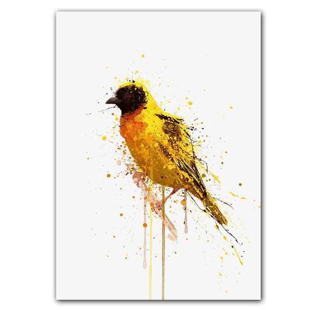 Neue Nordic Abstrakte Tier Poster Wand Malerei Abstrakte Splash Tinte Kunst Leinwand Malerei Wohnzimmer Korridor Hause Dekoration Wandbild Kein Rahmen