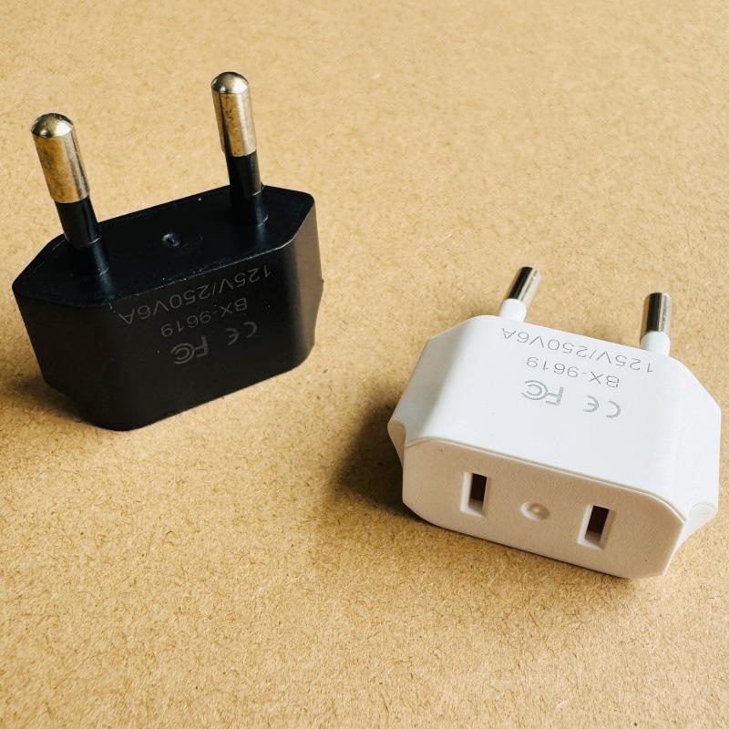 Europäischer zu US-Stromadapterstecker - Rund zu Flach Deutscher Standard