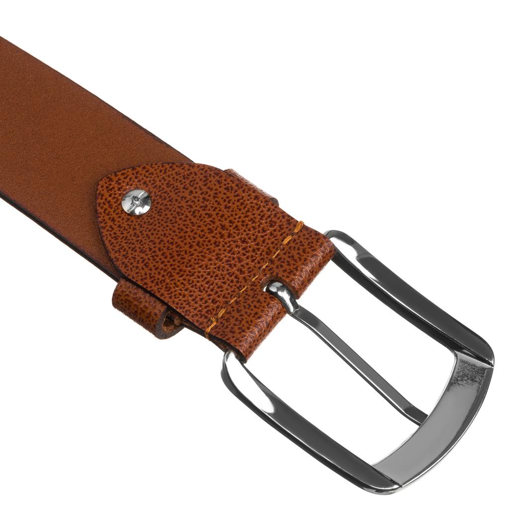 PTN Wide Leather Belt LTP-TWT-125-0025 Tan